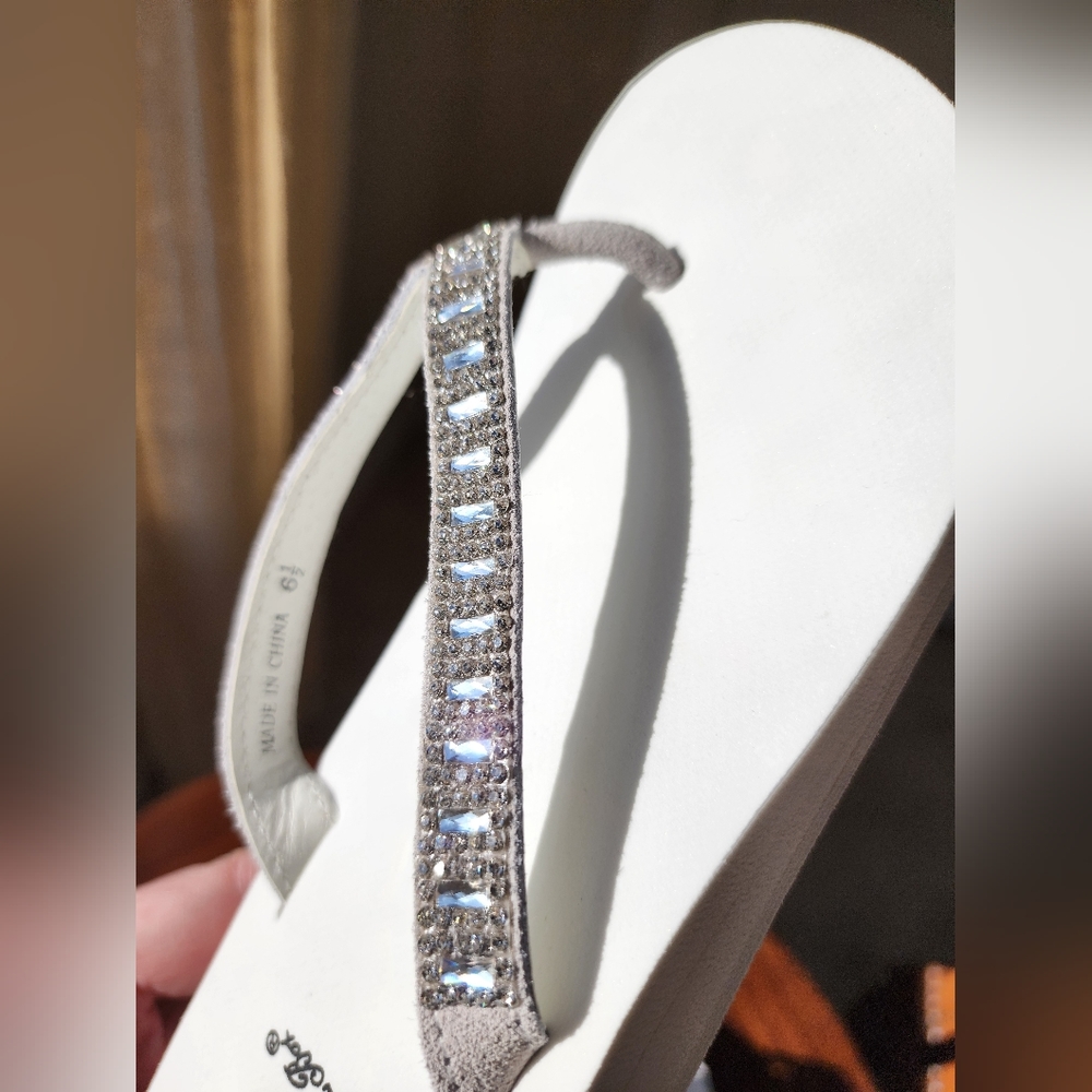Yellow Box Zemily Rhinestone Sandal - Picture 2 of 5